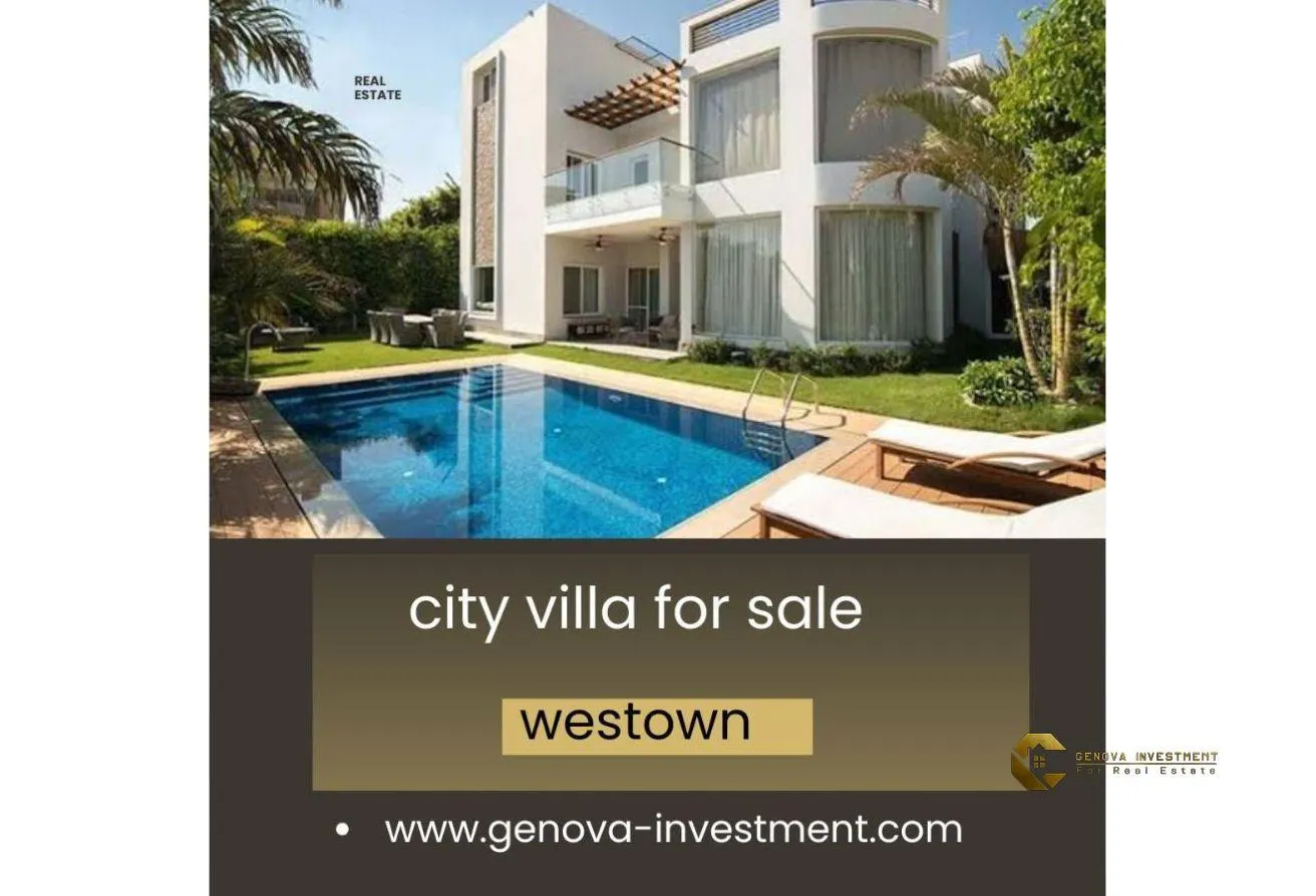 Sale in Westown: City Villa for sale in Westown Sheikh Zayed