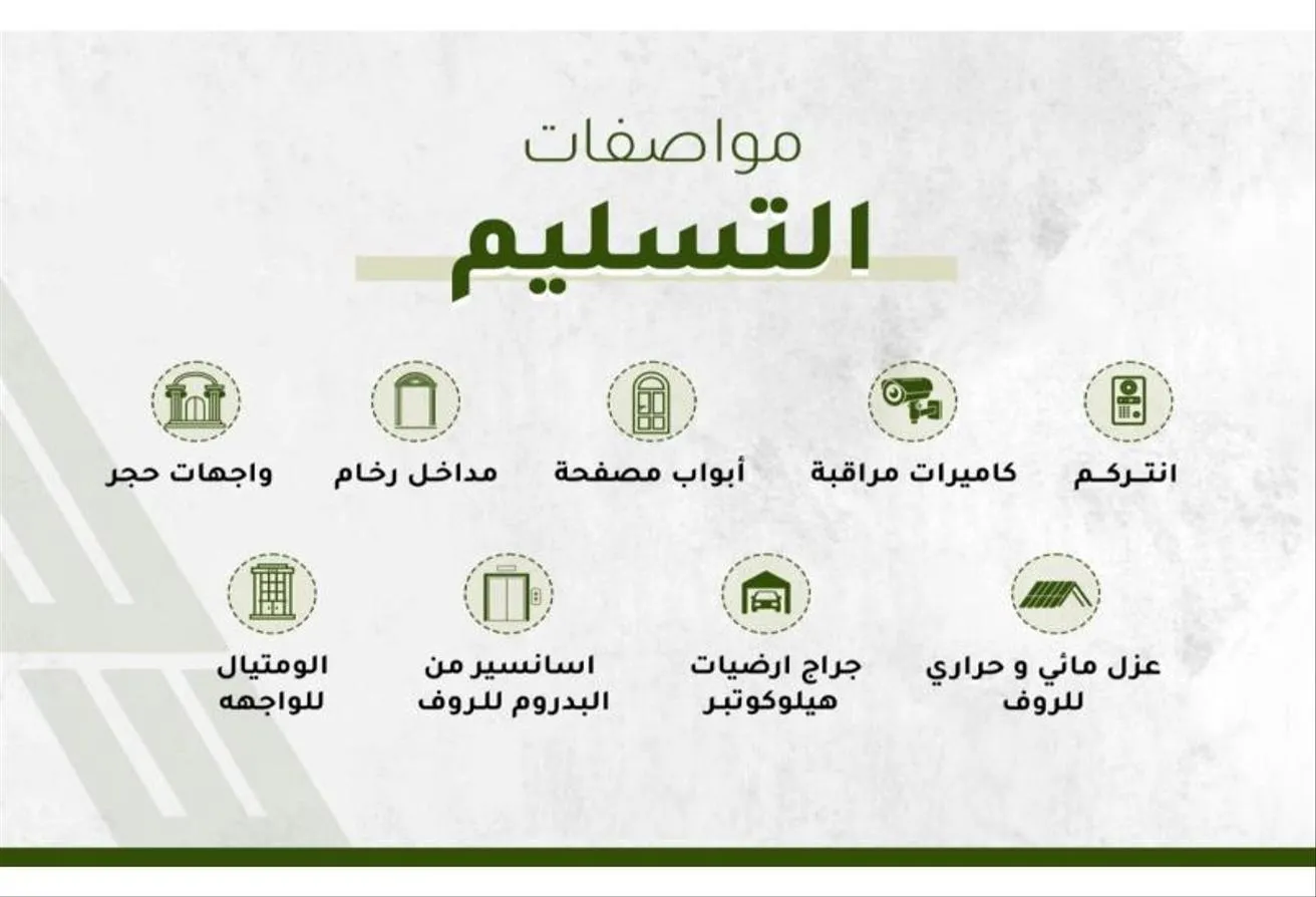 Sale in Bait Alwatan: شقة 200م للبيع ارضى بجاردن 140م ببيت الوطن