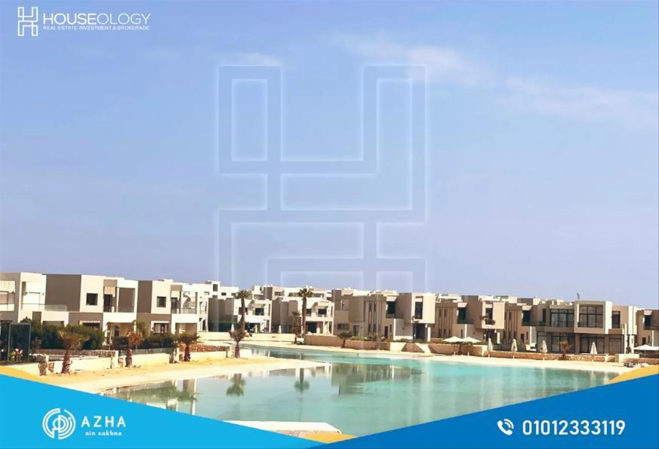 Sale in Azha: Townhouse middle 2nd row bahary at Azha Sokhna