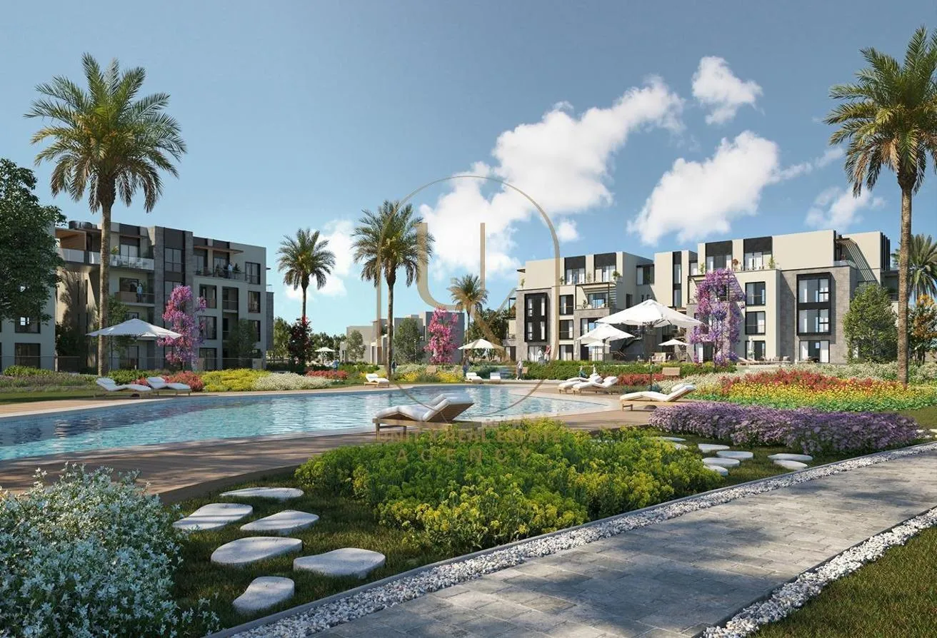 Sale in PX Palm Hills: Apartment For Sale at Garden Lakes Over 12 Years