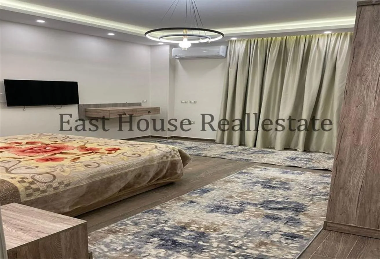 Rent in El Banafseg Apartment Buildings: Apartment 220m for rent furnished in Banfsaj