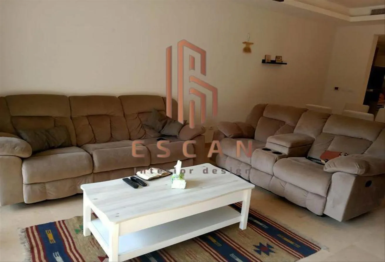 Rent in Cairo Festival City: Furnished apartment for rent in CfC Ground floor