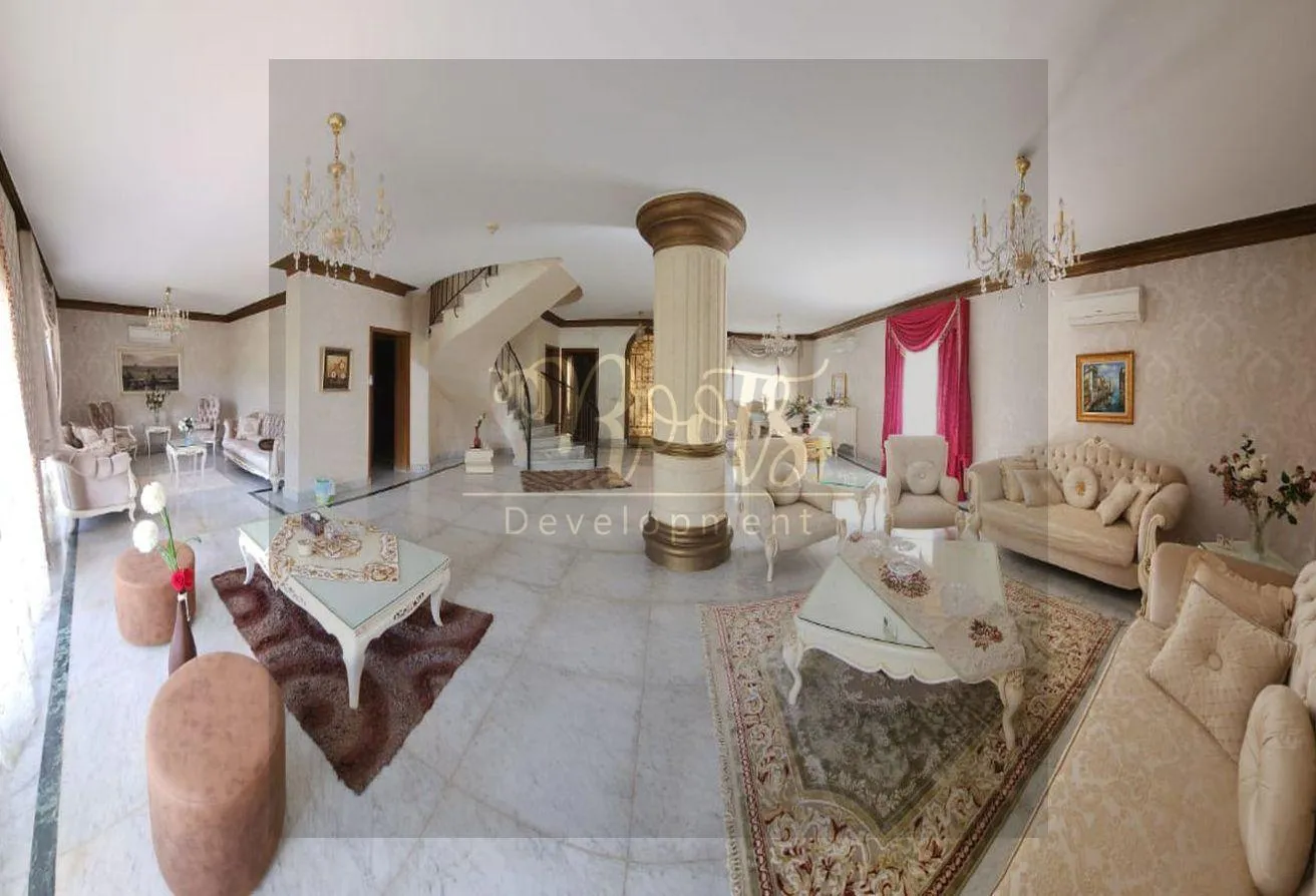 Sale in Al  Rabwa: Standalone Villa ,Fully Furnished,Overlooking golf
