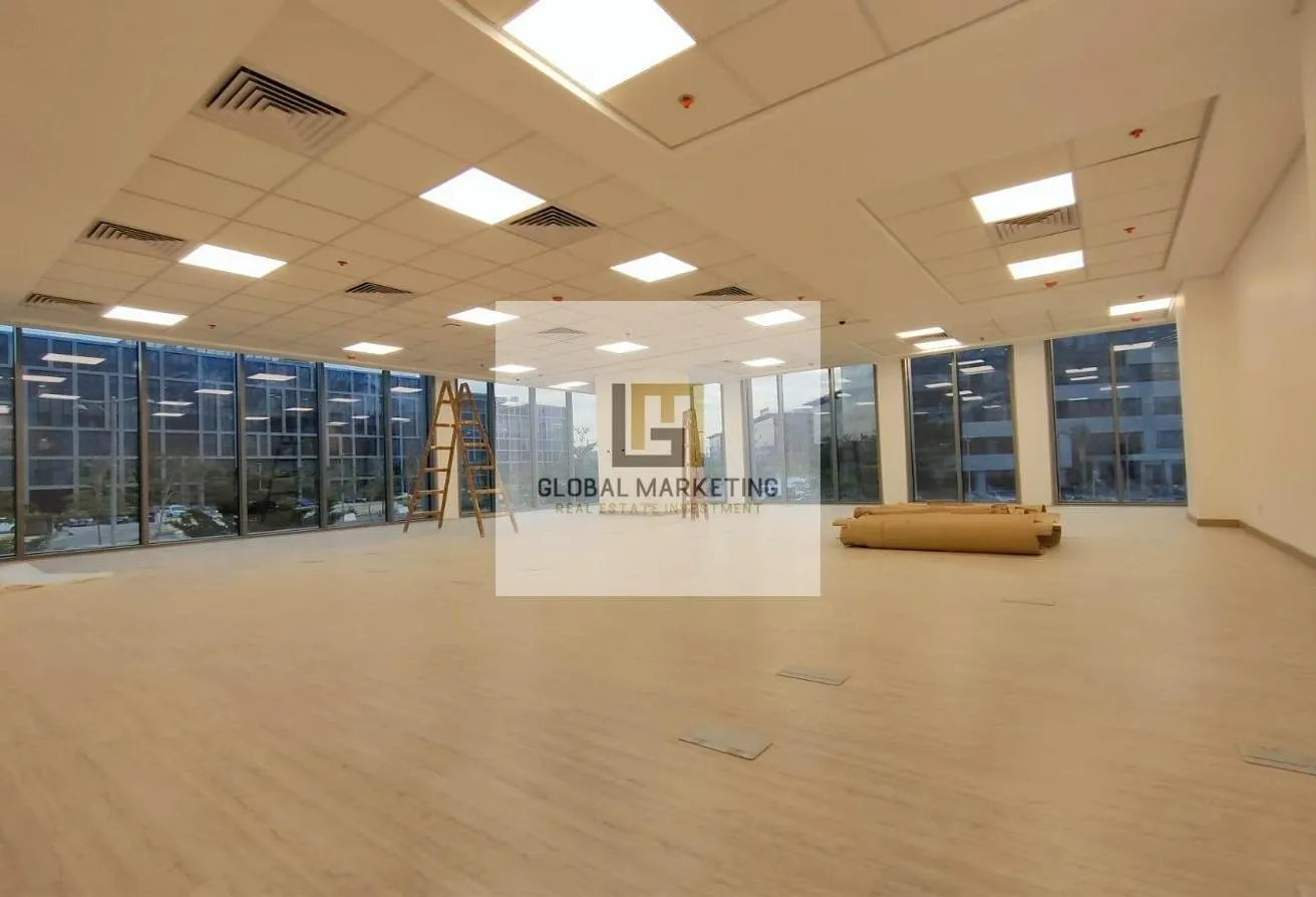 Rent in Cairo Festival City: Finished office 216m for rent in Cairo Festival