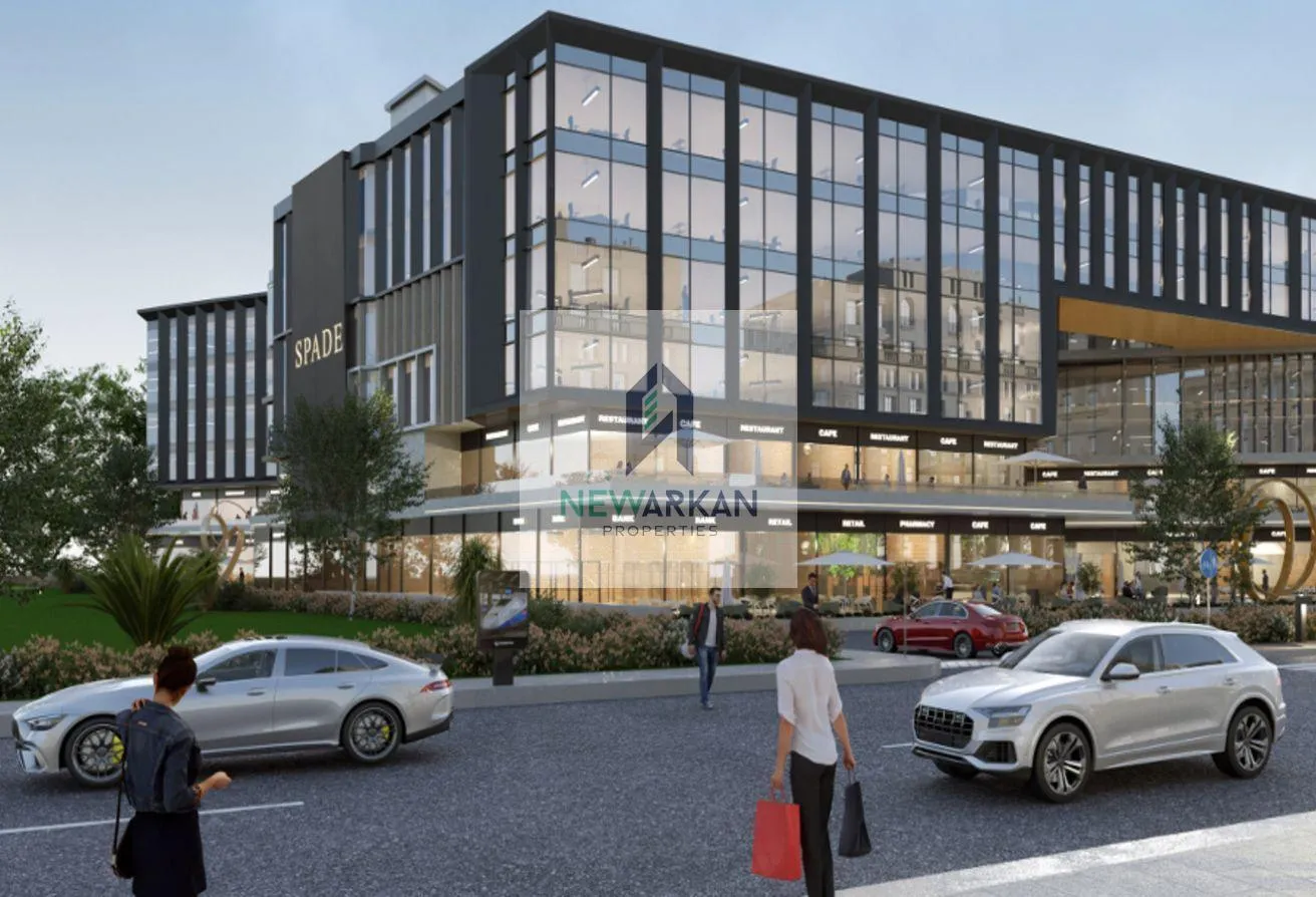 Sale in Spade: Office for sale finished + AC, near Juhayna Square
