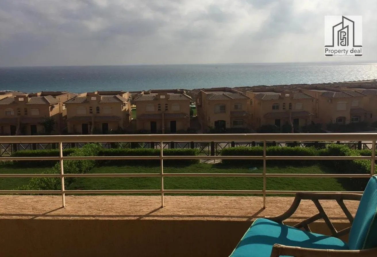 Sale in Telal Al Sokhna: Fully finished 150m Chalet with full sea view