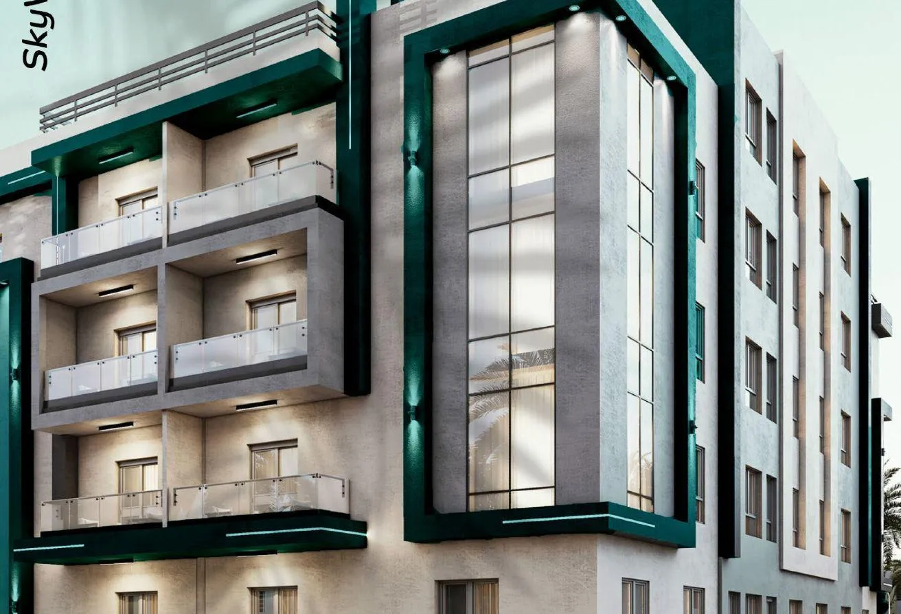 البيع في طريق الشروق: سكاي فيو كمبوند سكني امام مول سكاي بلازا وكارفور 