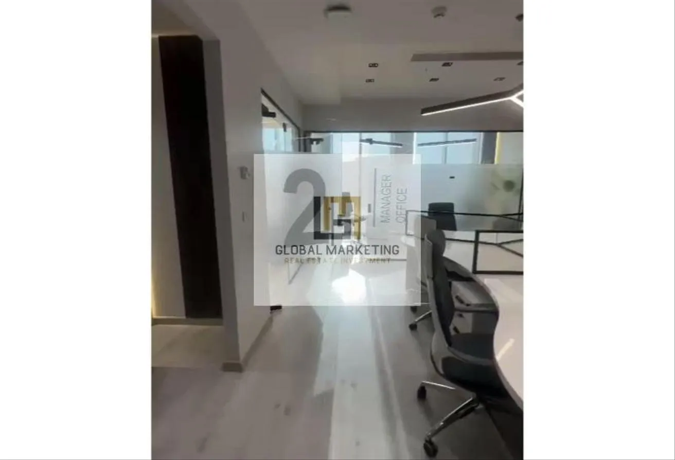 Rent in Cairo Festival City: Finished office 192m for rent in Cairo Festival