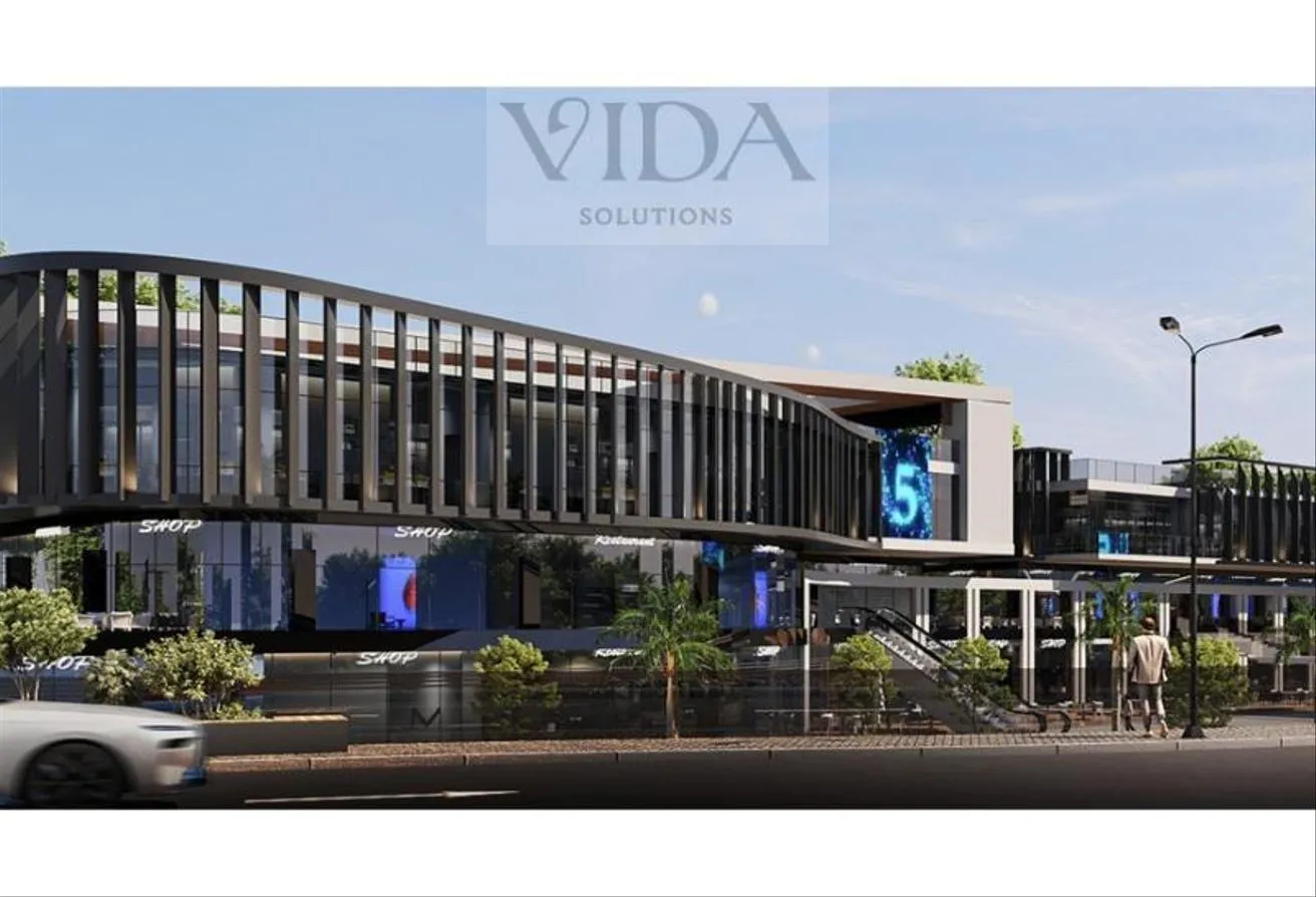 Sale in Waslet Dahshur Road: Shop for sale in Quadro Mall Dahshour installments