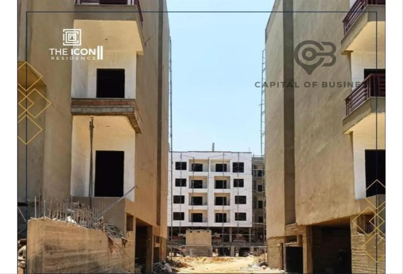 البيع في ذا ايكون ريزيدنس: شقة للبيع لقطة بكمبوند ذاايكون 2 التجمع الخامس 