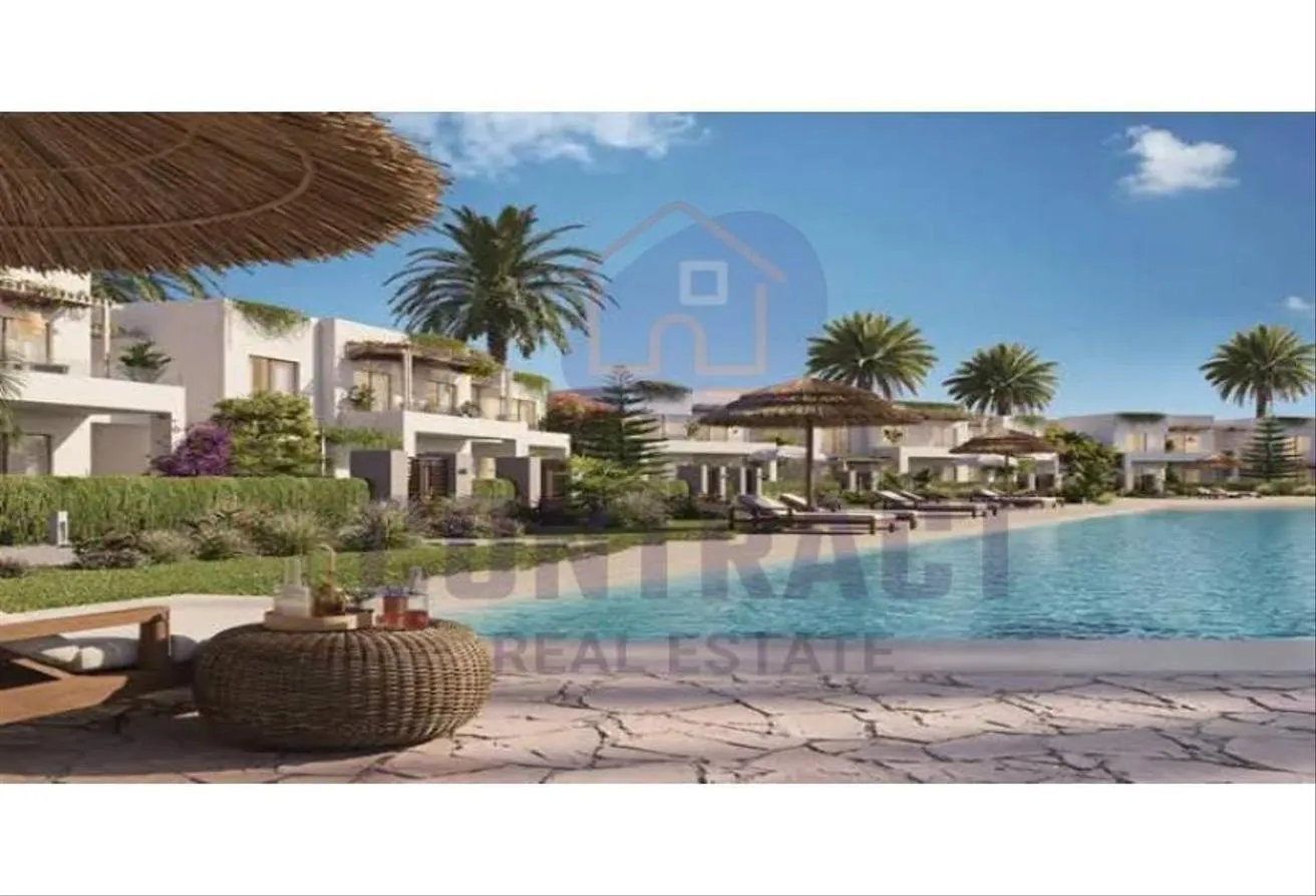 Sale in Mar Bay: RAS EL HEKMA | Chalet FULLY FINIHSED | VIEW LAGOON