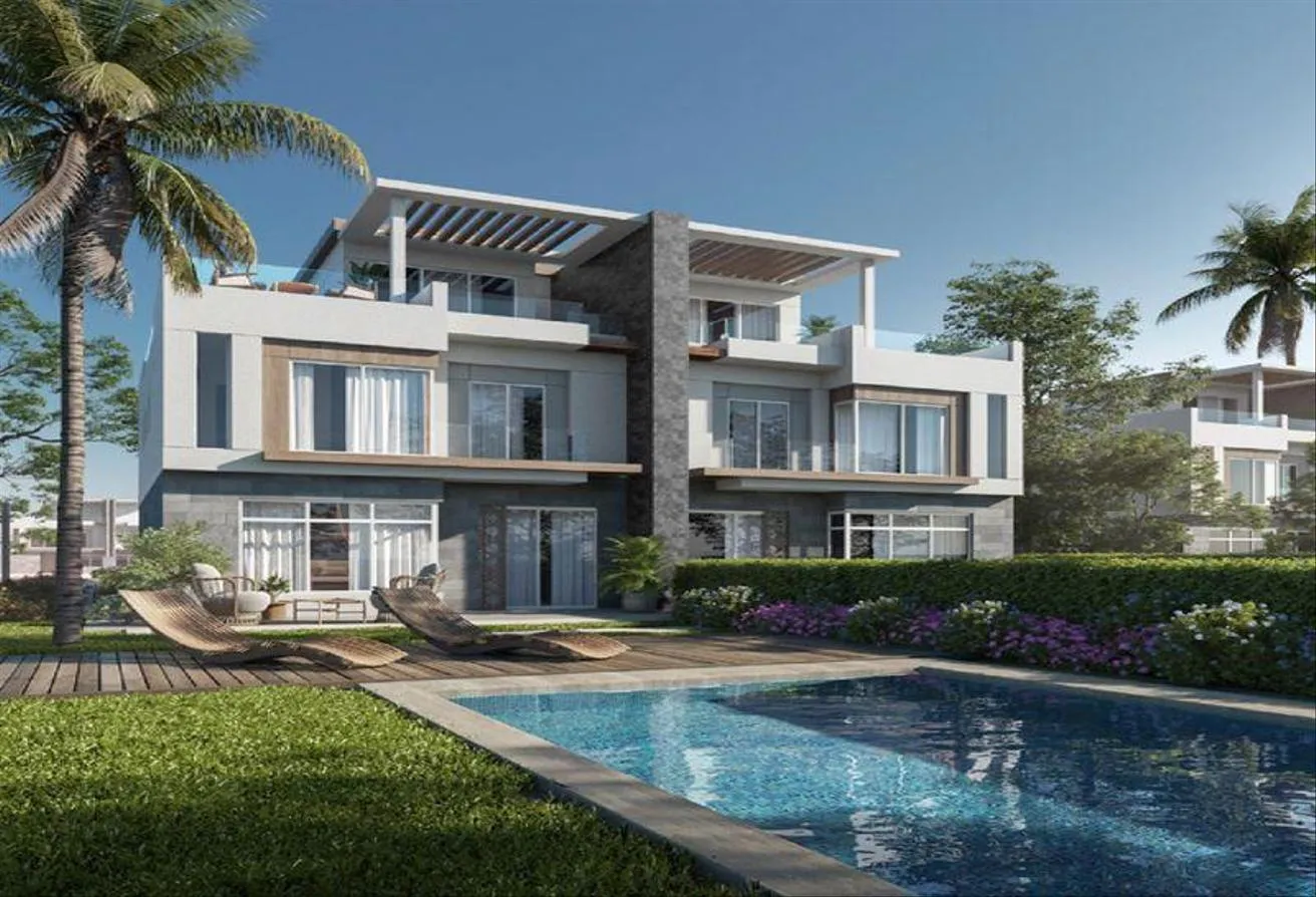 Sale in Zayed Dunes: twin house by Dunes in front of Beverly hills