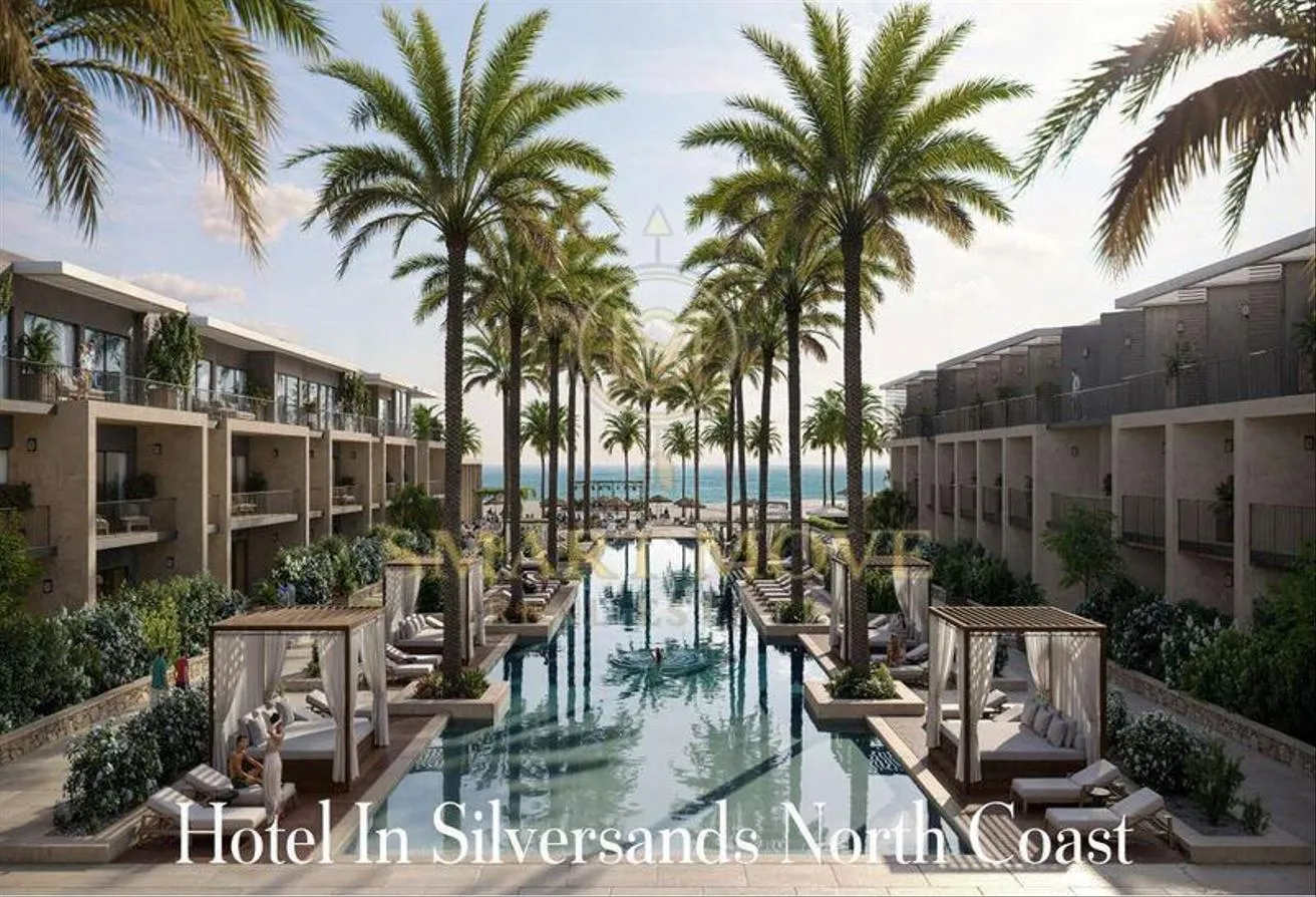 Sale in Silver Sands: 5%DP, finished with ACs, first row on the sea