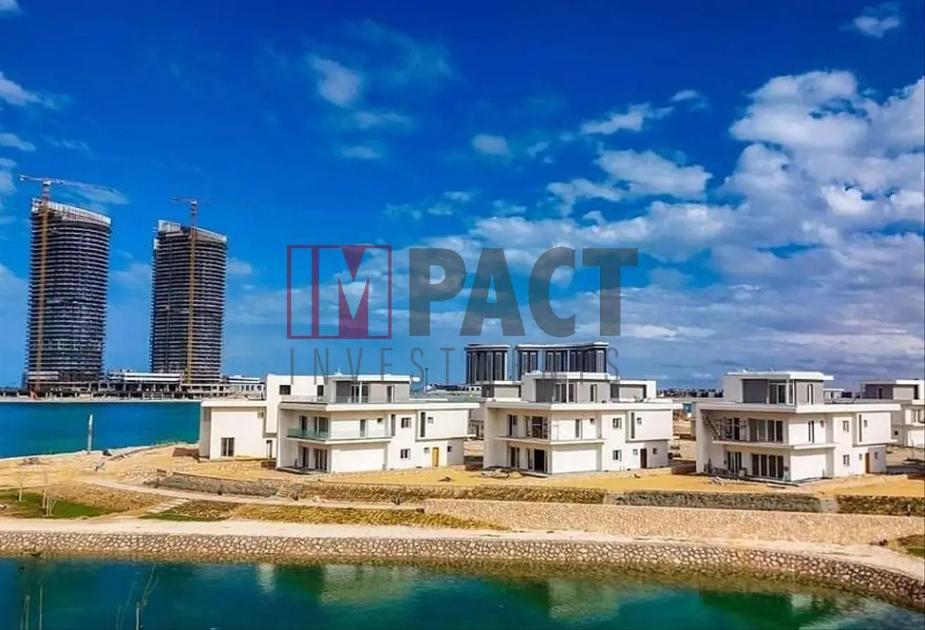 Sale in Mazarine: for Sale RTM in El Alamein fully -F  lagoons View