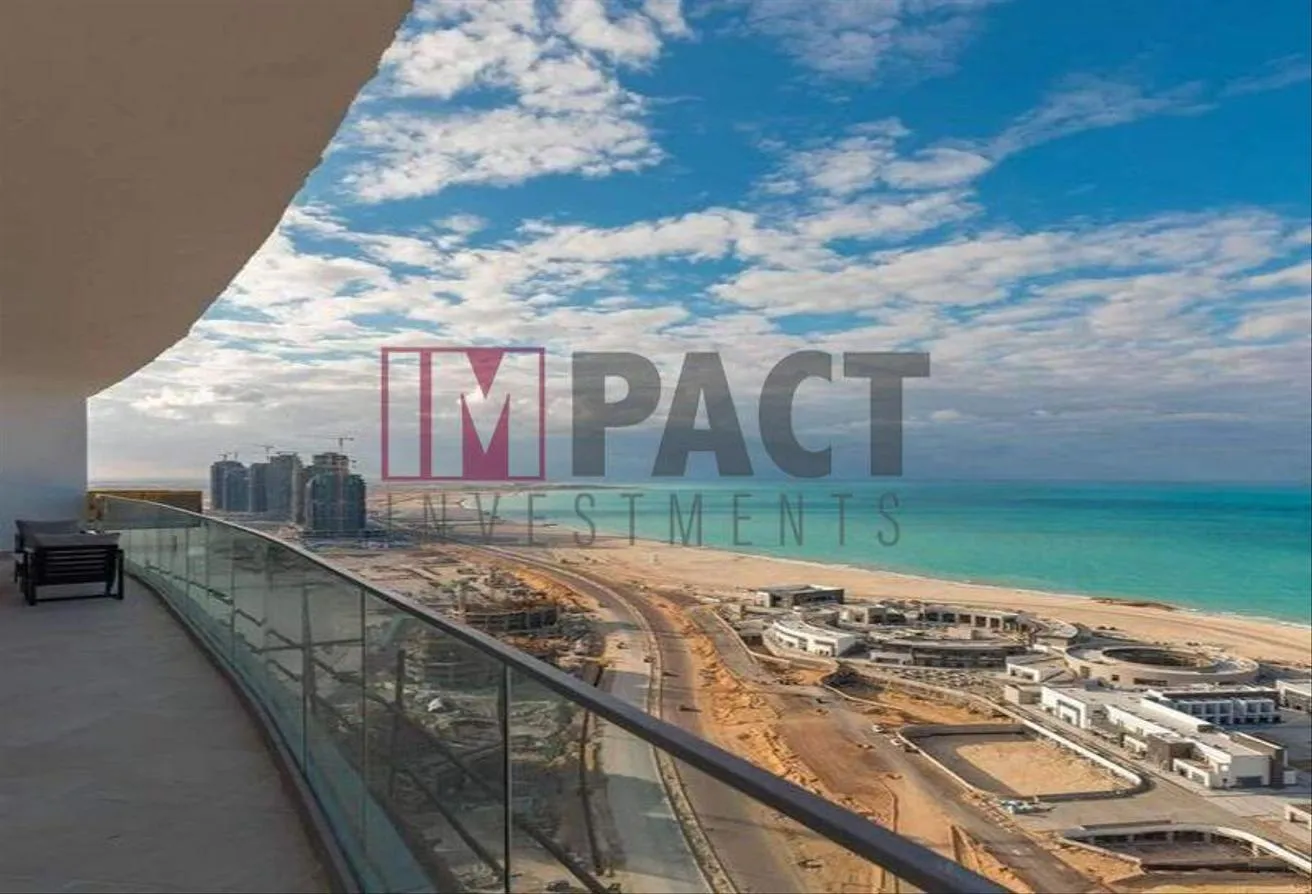 Sale in Mazarine: Prime location apartment in El Alamein sea view