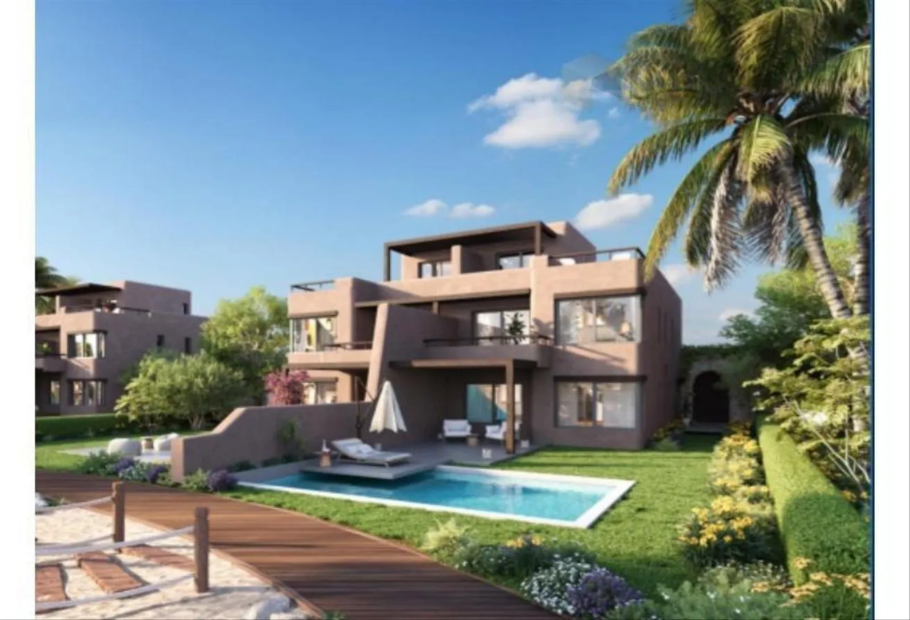 Sale in Hacienda Waters: chalet for sale at  Hacienda Blue palm hills