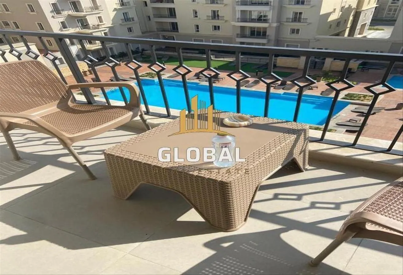 Rent in Mivida: Fully furnished Apartment 2 bed with view pool