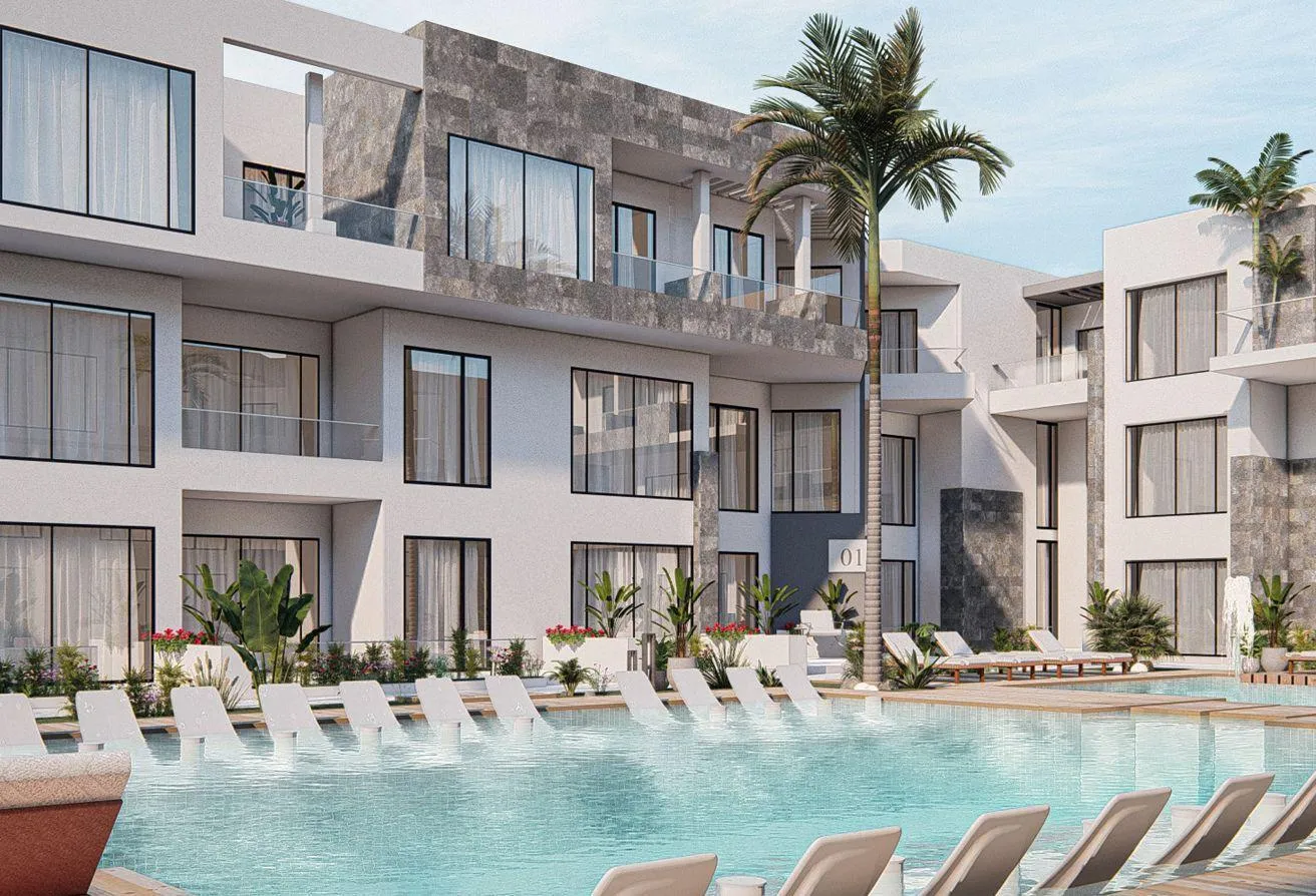 Sale in Magawish: 78 Sqm Pool View Apt in La Vista Magawish Resort