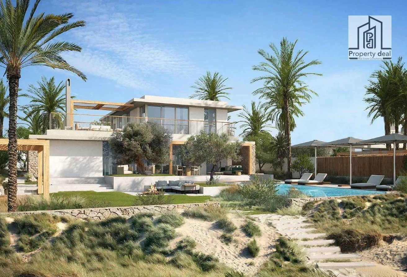 Sale in Ras Soma: Beachfront Villa, 392m, Lowest Dp_ over 6 years