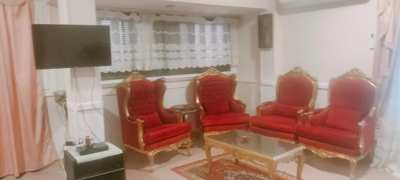 Super luxe furnished apartment for rent in Dokki. Near  Shooting Club.