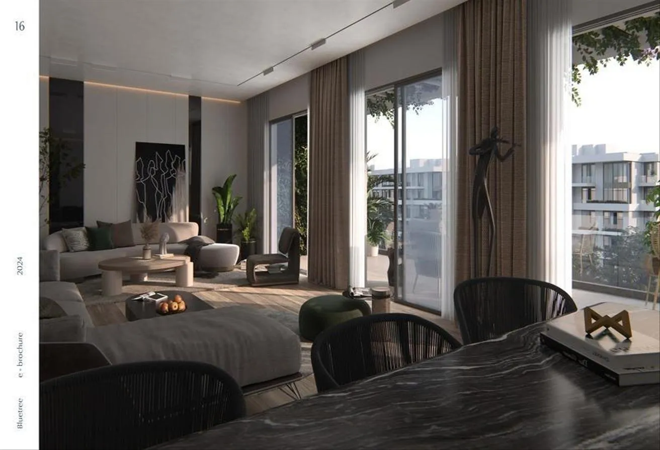 Sale in Bluetree Compound: apartment for sale in blue tree  in new Cairo