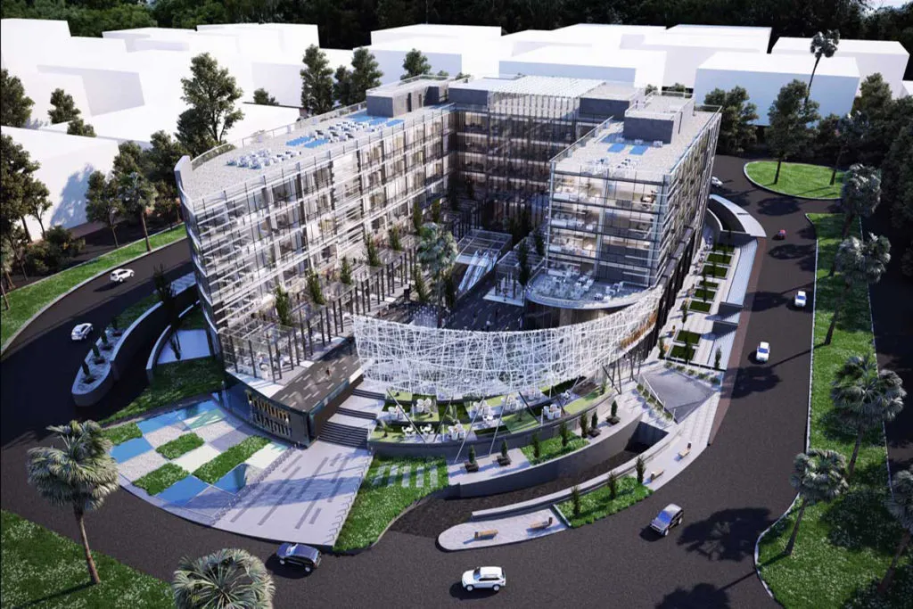 Office space fully finished at Trivium Mall  by INMA Developments