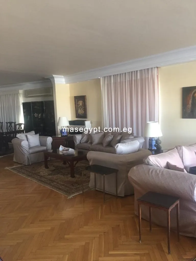 High Lux Apartment for rent in Dokki Korneesh Al Nile St