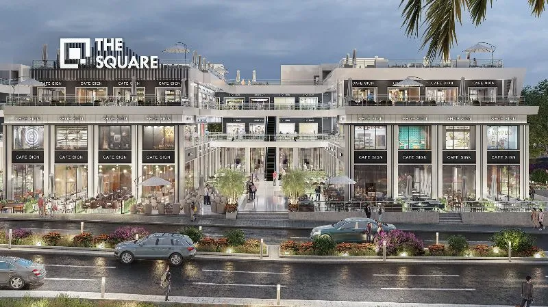 With Installments Shops for Sale - Shorouk City, The Square Mall .