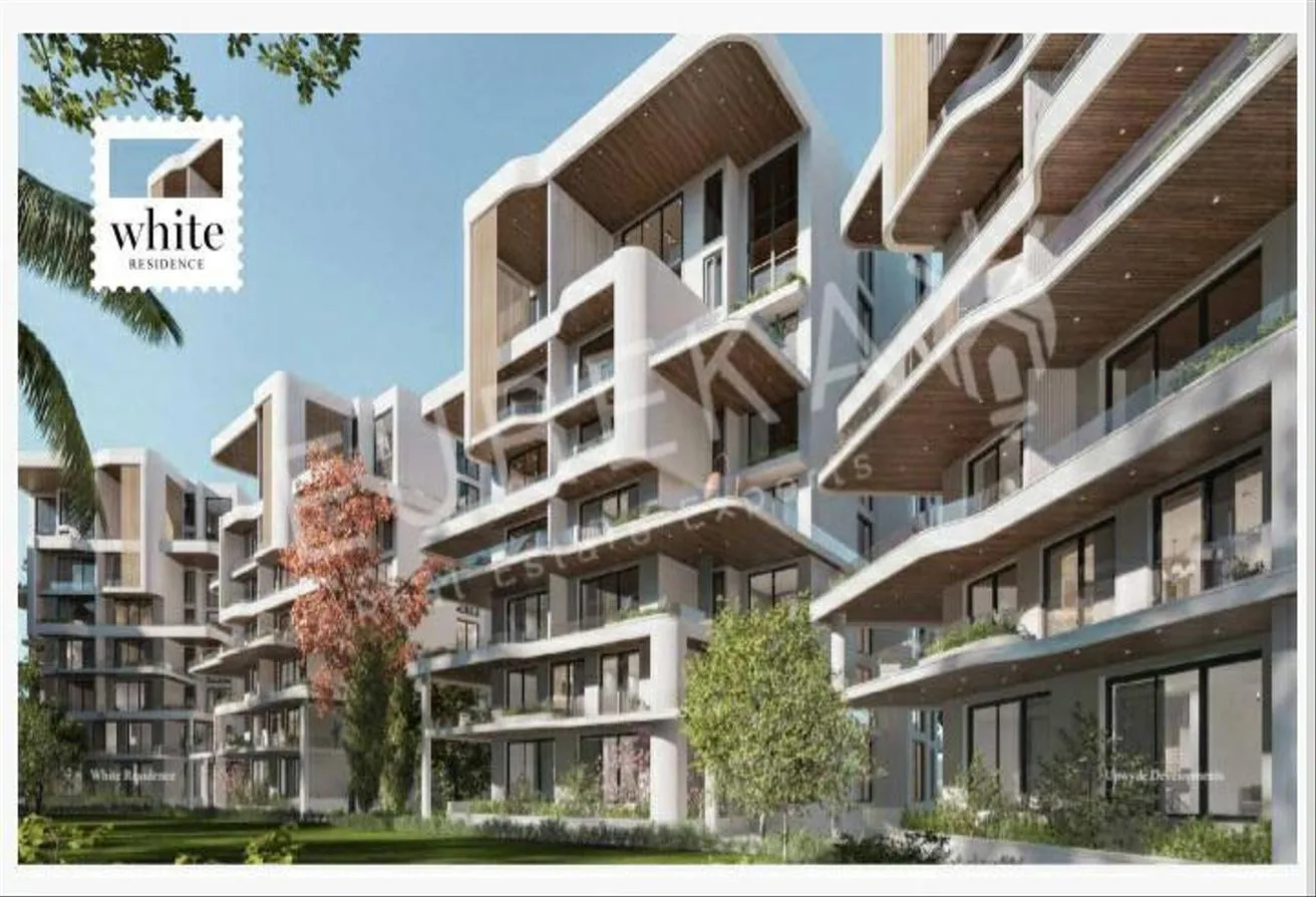 Sale in White Residence: Fully finished studio 56m Compound in NEW CAIRO
