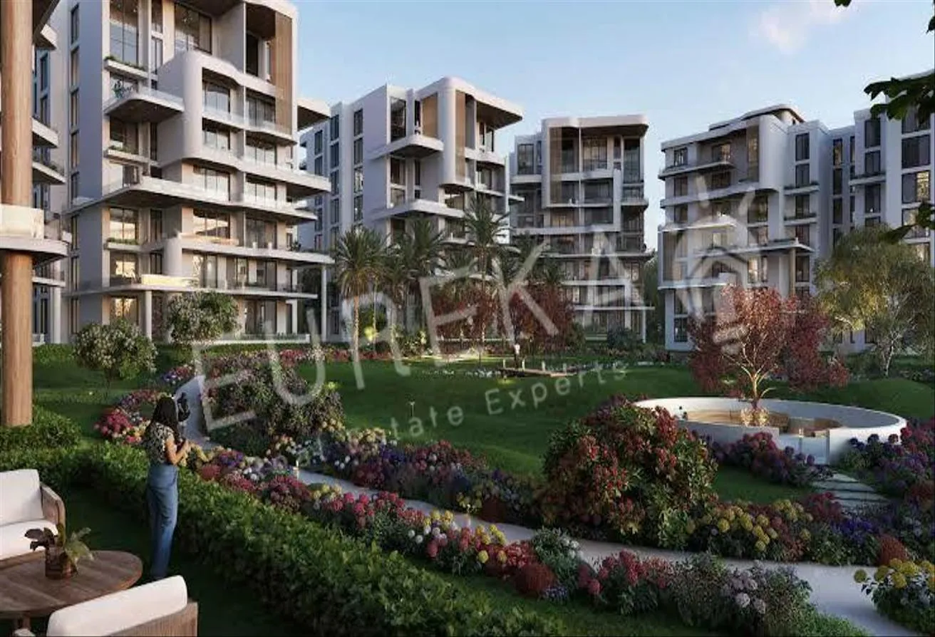 Sale in White Residence: Fully finished studio 60m Compound in NEW CAIRO