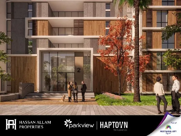 Haptown Mostakbal City Hassan Allam Flat semi finished
