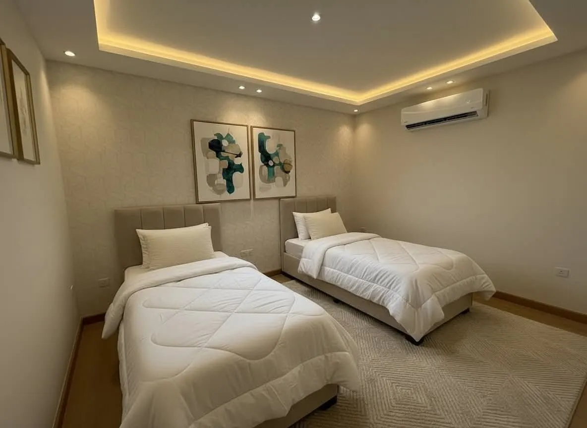 Furnished apartment with hotel-style amenities on the Nile in Zamalek, Abu