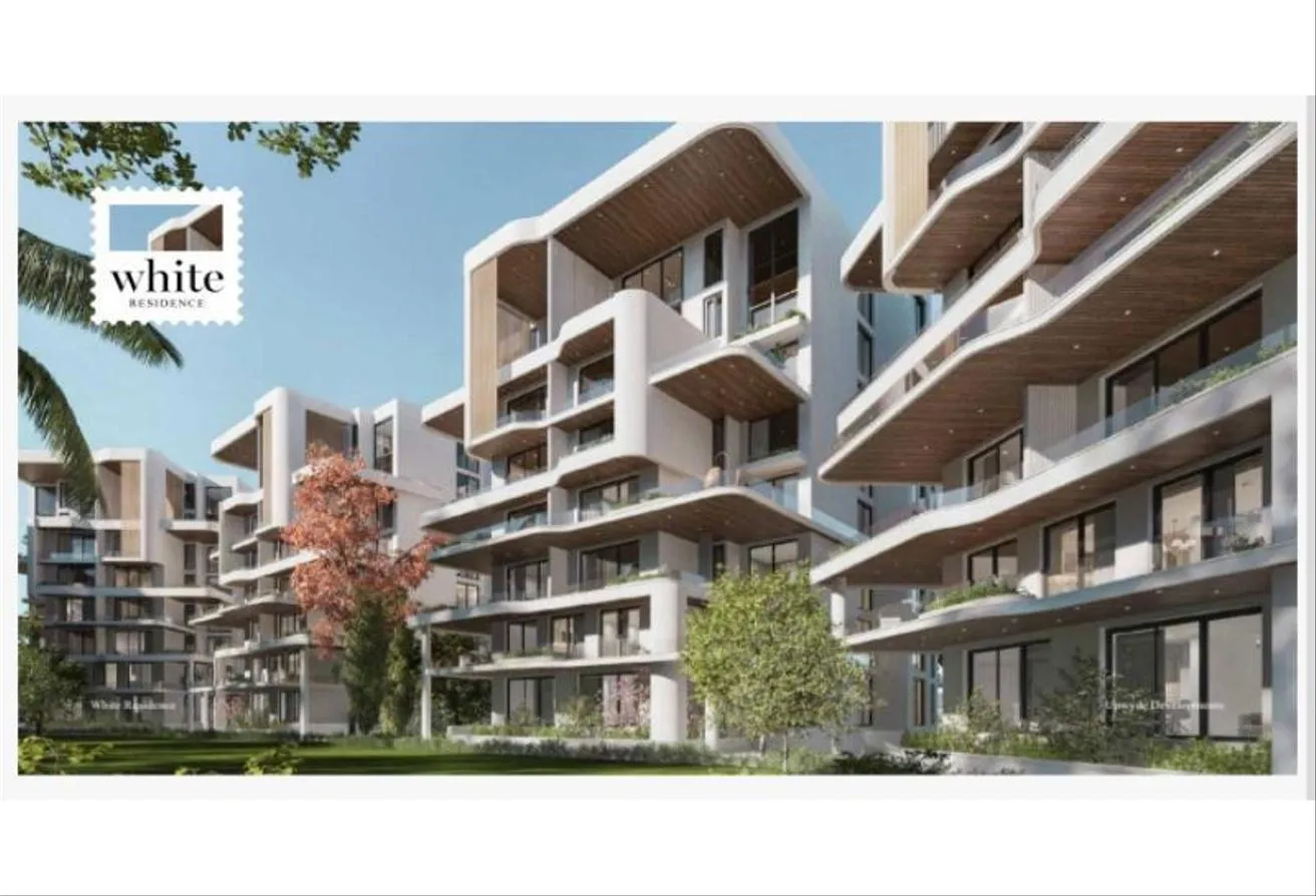 Sale in White Residence: Fully finished studio 62m Compound in NEW CAIRO
