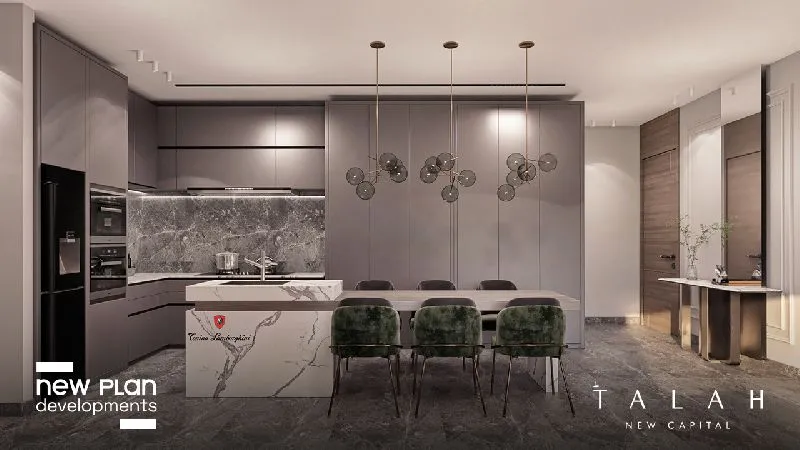 In Talah New Capital Apartment With Garden For Sale - HY83
