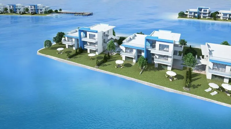 Sale in Fouka Bay: Town House For Sale Finished Lagoon View Fouka Bay