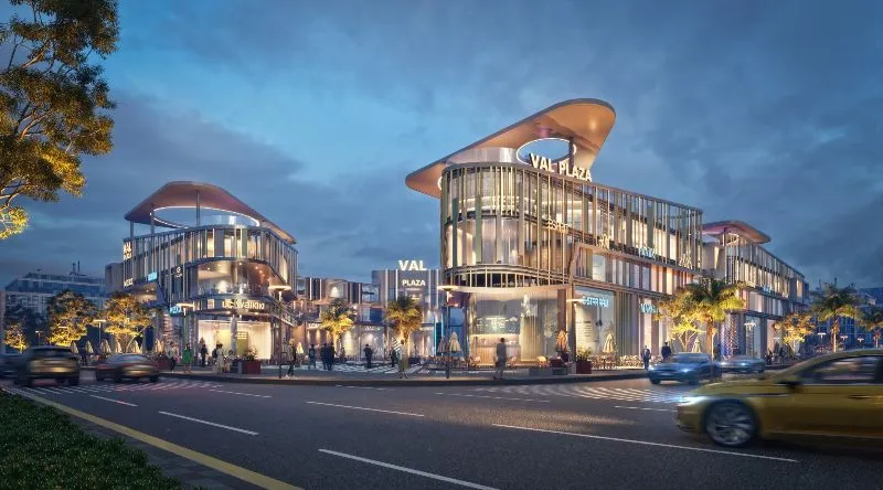 Shops for sale at 6 October, Val Plaza Mall with installment
