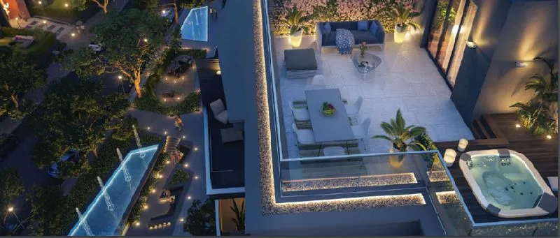 Apartments for sale in Green Avenue with installments