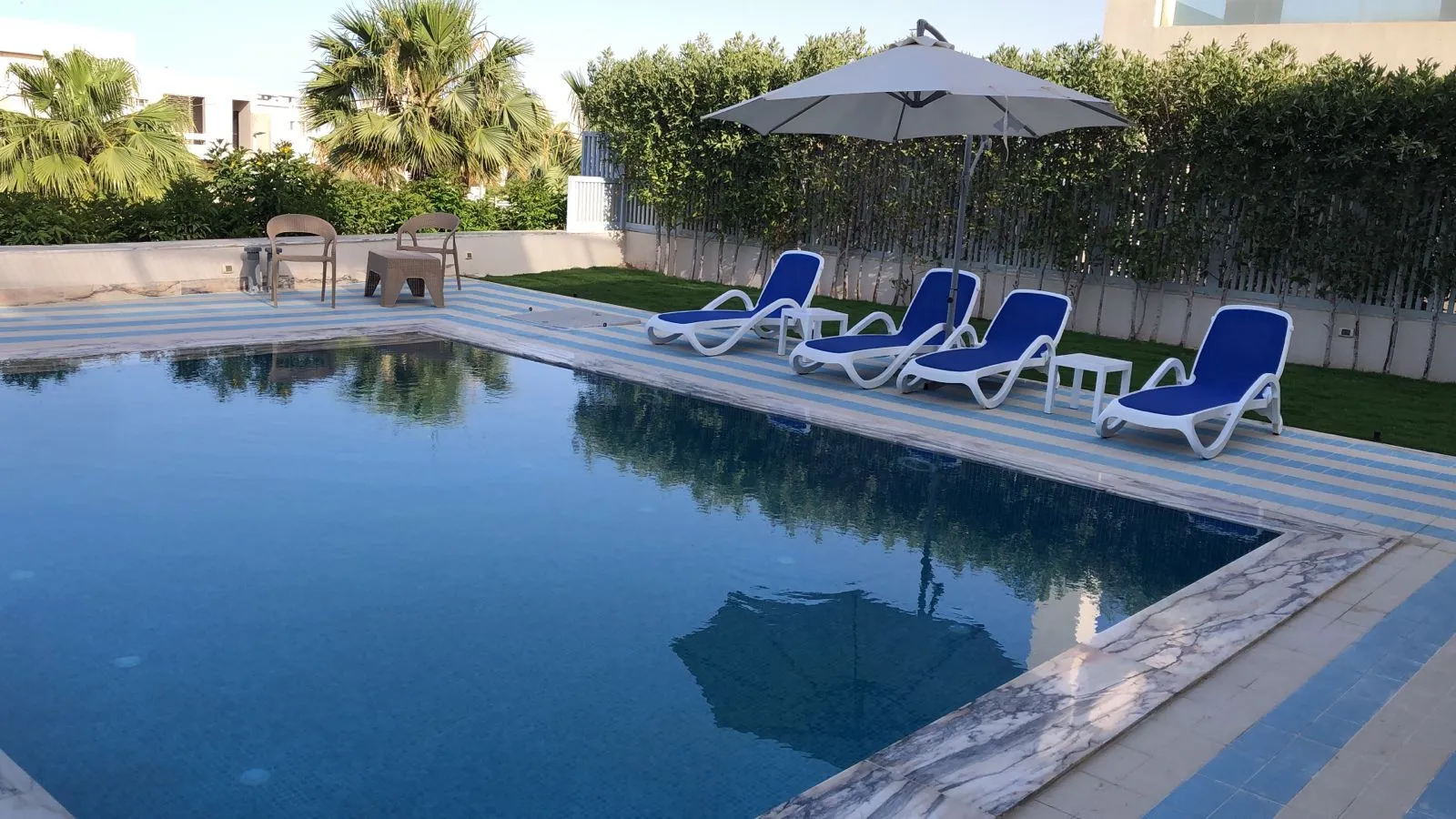 Fully Furnished twinhouse for Rent in North Coast Hacienda Bay - AA779