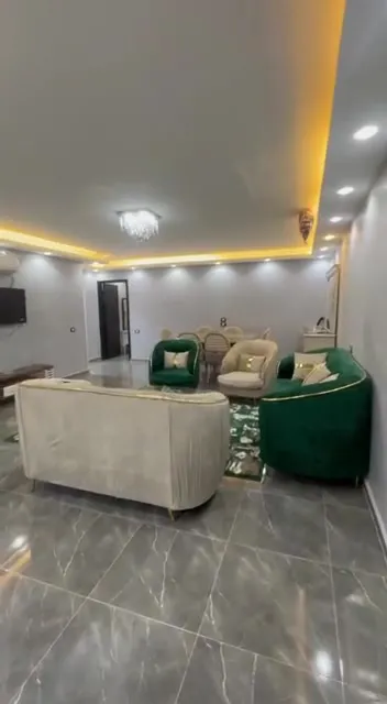Luxurious apartment for sale, super lux,200m, in Mohandessin, Aswan Sq