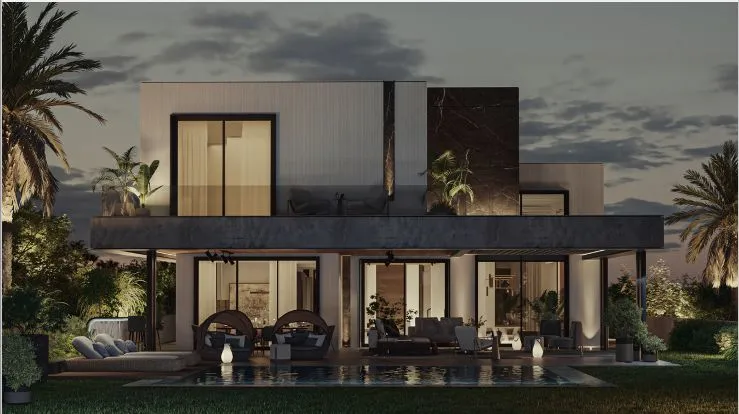 Sale in Stei8ht: Hotel APT 170m finished with ACs view on Villa