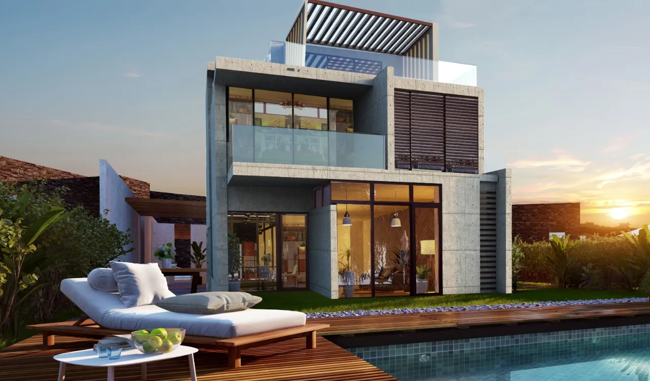 Ein Hills Village Ain Sokhna Finished villa For sale with installments