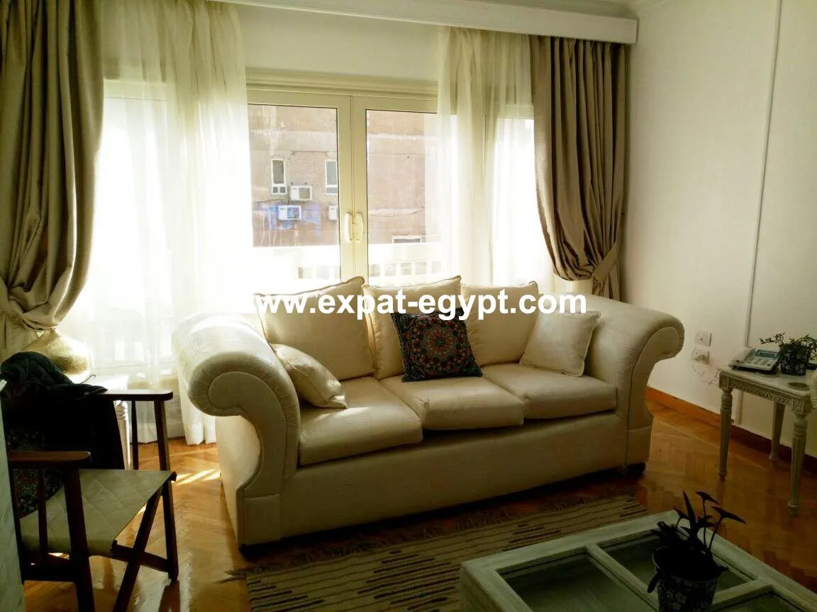 Modern Furnished Apartment for rent in Zamalek, Cairo, Egypt