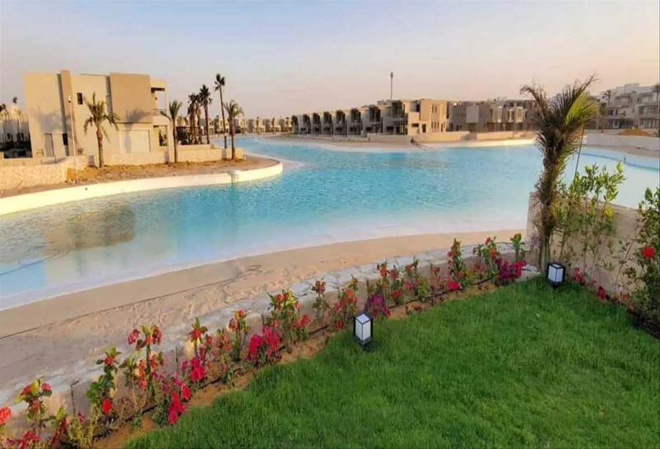 Sale in Azha: Chalet for sale fully finished-furnished with AC'S