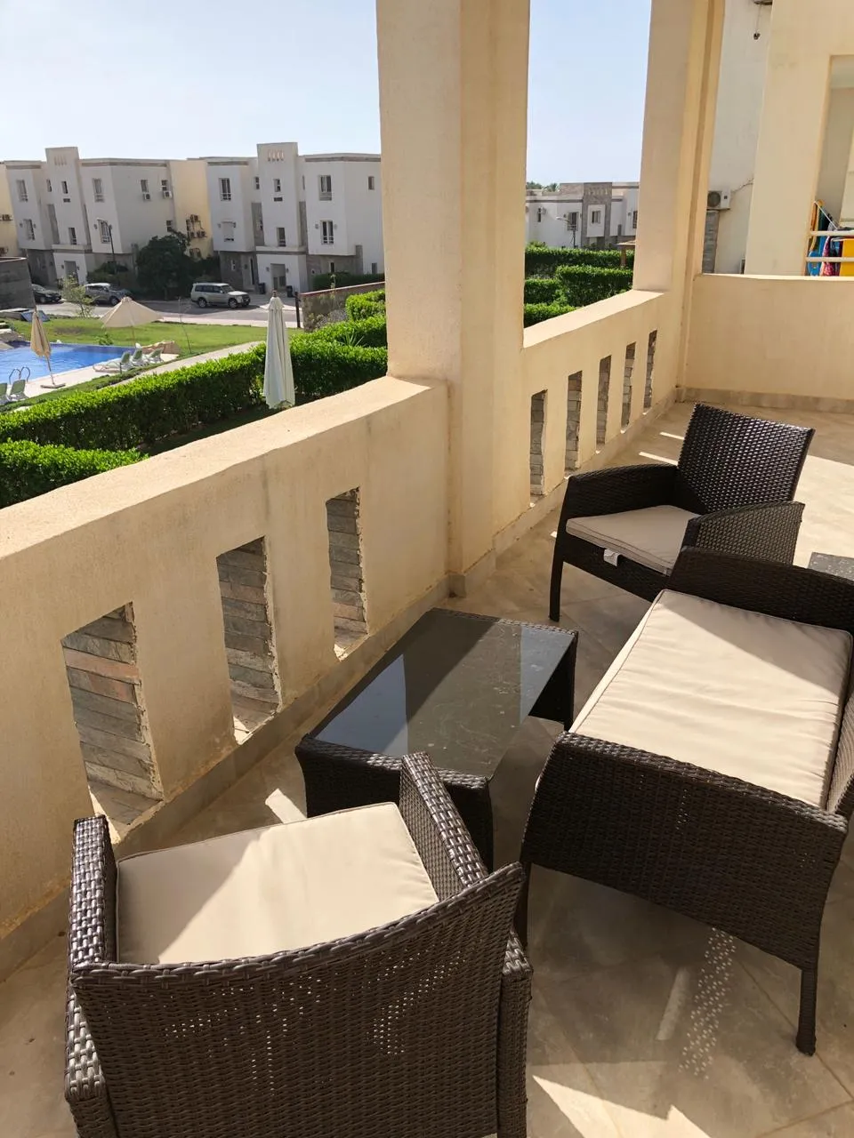 Furnished Duplex sea view in Amwaj Sabbour North Coast for sale