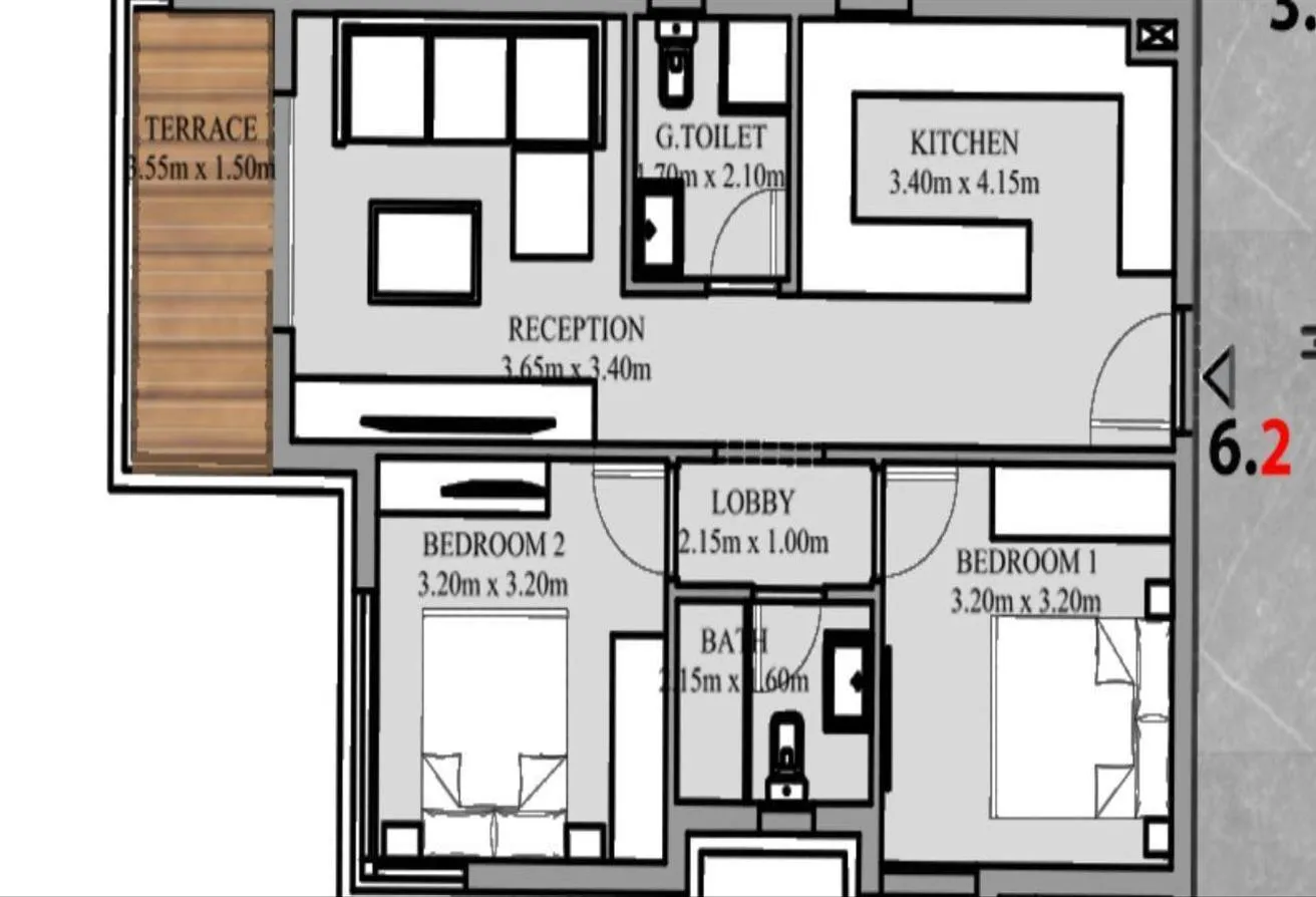Sale in Playa Resort: For sale playa ghzala 341 m twin house lagoon view
