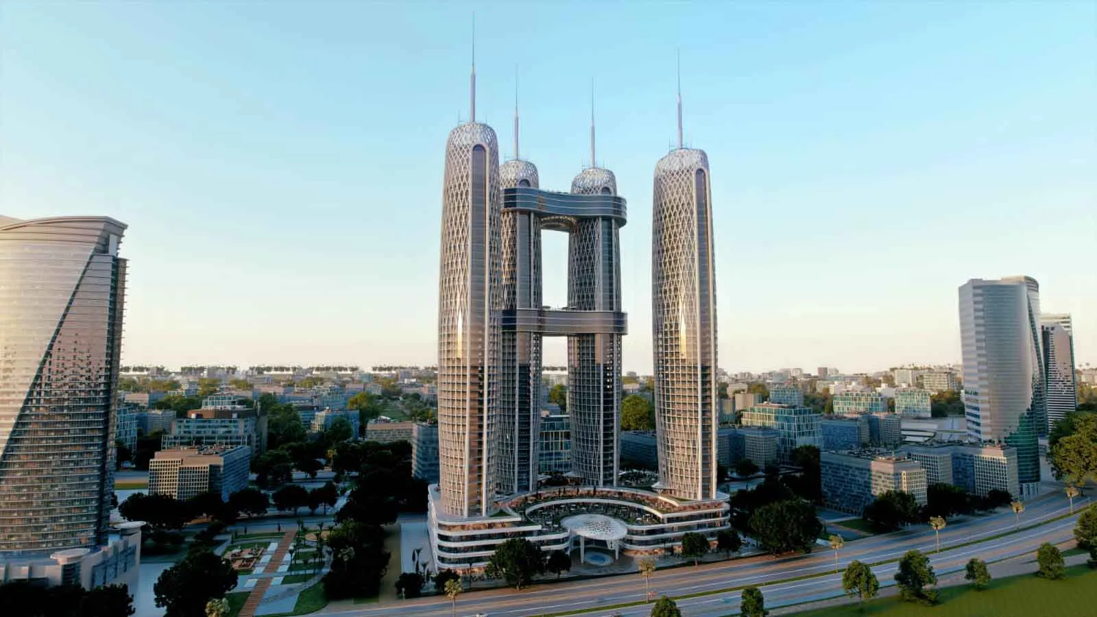 Shops for sale in Nile business city, new capital downtown
