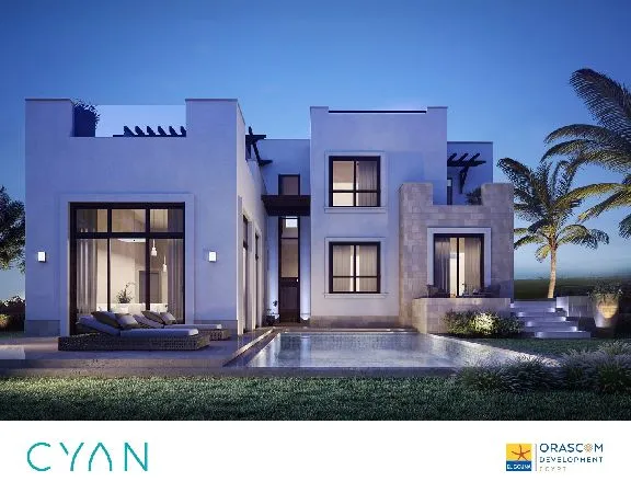 Sale in Cyan: Town House In cyan El Gouna For Sale - Fully furnished