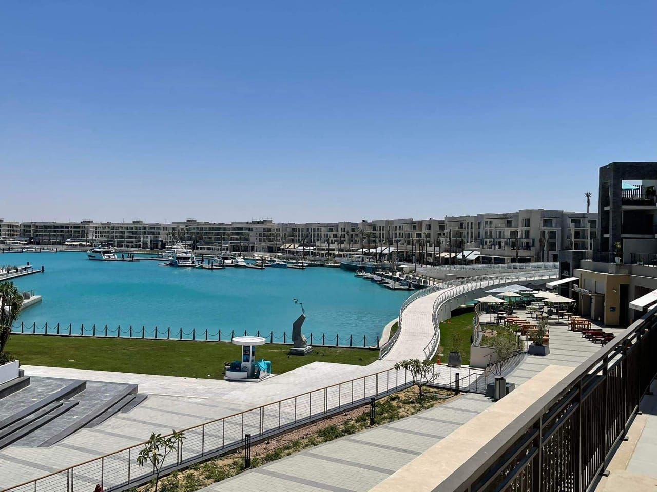 Luxury 365m² Marina-Front Apartment for Rent in Marassi Marina