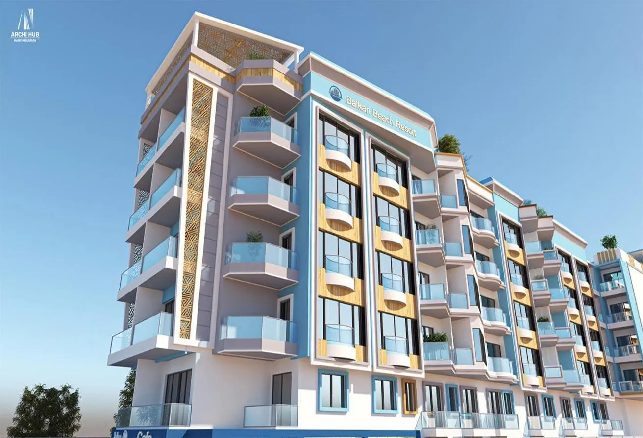Sale in Al Ahyaa District: Pool view studio with balcony in a new compound