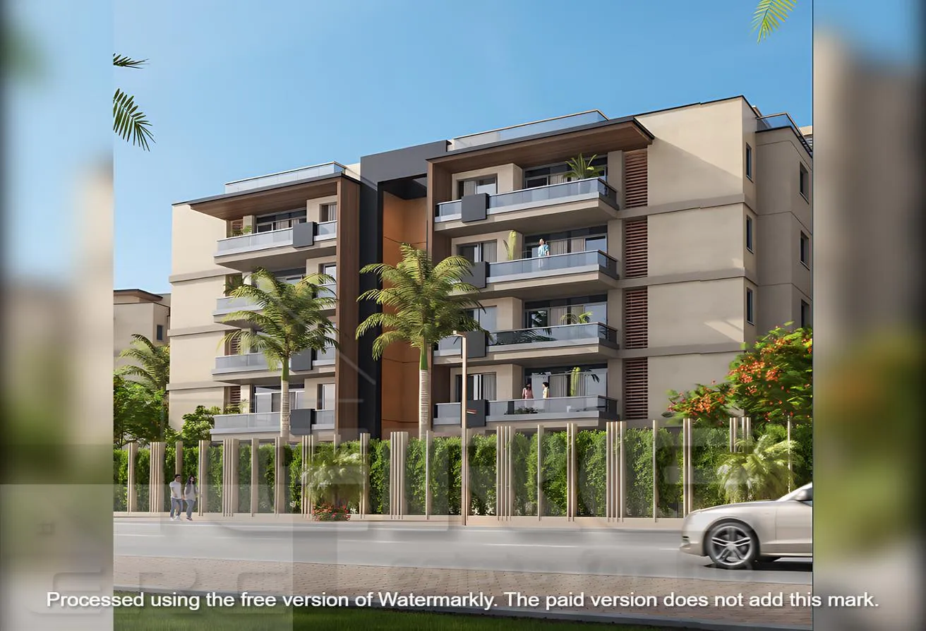 Sale in Azad: Distinctive apartment next to AUC, view garden "